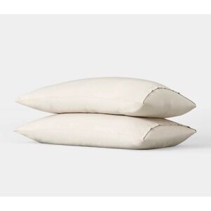 Cozy Earth Standard Bamboo Pillowcase Set 2 Oat Soft Breatable BPCCOSO5633 NWT